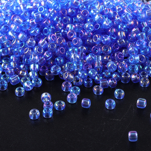 2mm Transparent Rainbow Rocailles Premium Crystal Seed Beads Perles rondes <span class=keywords><strong>en</strong></span> verre pour la fabrication de bijoux Art Craft Beading Pearl - Product Image 3