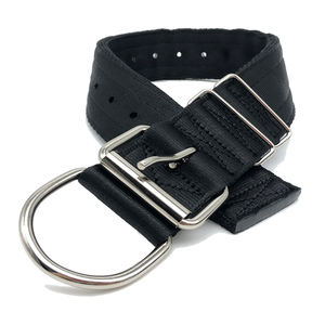 Collare per cani in nylon e metallo da 2 pollici, riflettente, con fibbia a sgancio rapido, per addestramento, stile classico americano per <span class=keywords><strong>Pitbull</strong></span> nero, alla moda - Product Image 5