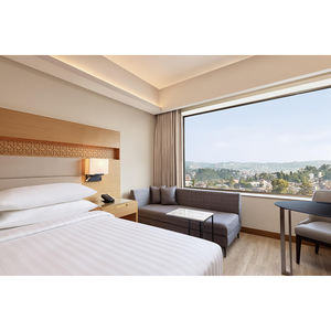 Courtyard by Marriott Luxus-Hotel Schlafzimmer-Set Foshan Hotelmöbel Metall-Schlafzimmermöbel Bettgestell im Angebot - Product Image 4