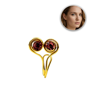 Aros de Acero Inoxidable 316L para Piercing de Nariz, Anillos de Nariz con Clip, Sin Perforación, para Septum, <span class=keywords><strong>Labio</strong></span>, Oreja, Joyería Corporal para Mujeres y Hombres - Product Image 5