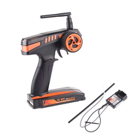 Télécommande Flysky Fs-gt2 2.4g 2 canaux, radiocommande Gr3e AFHDS pour voiture et bateau RC