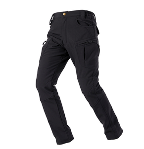 Pantalon Softshell X9 camouflage noir nuit, noir désert, kaki, marron coyote, vert hiver, pantalon cargo softshell - Product Image 2