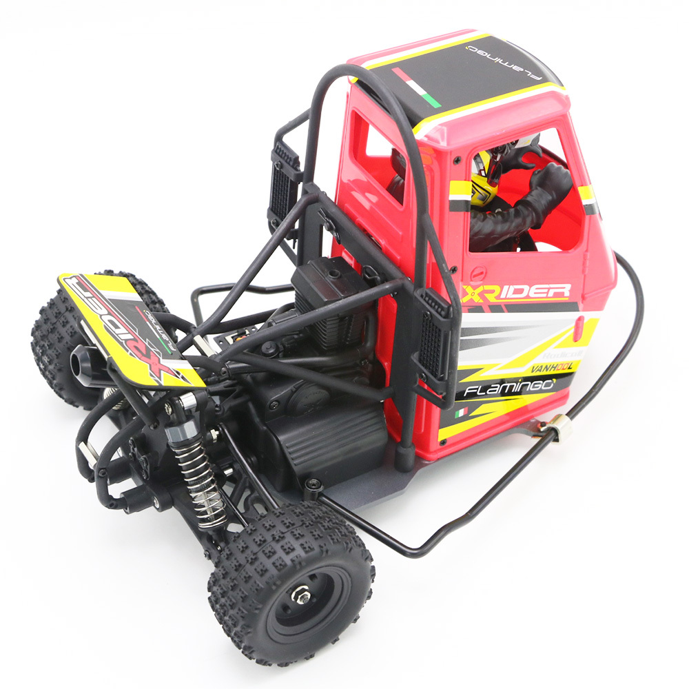 1個 リモコンカー X-Rider 2.4G 1/8 ピアジオ・アペ 1:8 2WD キッズ