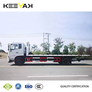 Camion de remorquage Dongfeng 4x2 économique, empattement de 3815 mm, 130 ch, levage de roues, camion de récupération de bonne qualité - Product Image 5
