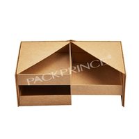 Caja de papel Kraft con cajón multicapa personalizable al por mayor, caja de embalaje para joyería, perfume cosmético, regalo Premium