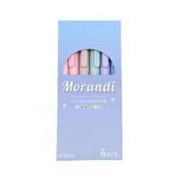 Nouvelle Tendance – Stylos Bille à Encre Lisse Pointe 0,5 mm ST – Série Bicolore Teintes Morandi et Vintage pour la Création Artistique et la Prise de Notes