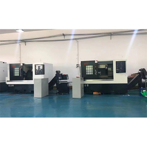 مخرطة معدنية صغيرة CNC آلات تحول المعادن آلة مخرطة السرير المائلة CNC - Product Image 5