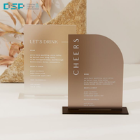 Usine DSP Vietnam : Menus en acrylique transparent de haute qualité et présentoirs en acrylique transparent haut de gamme personnalisés