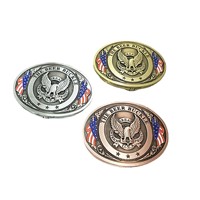 Boucle de ceinture en alliage avec motif drapeau américain et aigle, porte-boissons portable pour fêtes en extérieur, vente en gros