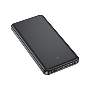 พาวเวอร์แบงค์แบบพกพา ความจุสูง 10000mAh ช่องเสียบ USB คู่ รองรับการชาร์จไฟ  รับสกรีนโลโก้ - Product Image 1