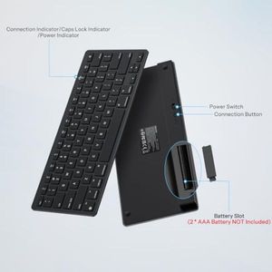 Teclado Inalámbrico Ultra Delgado OEM ODM para Mac, Tamaño Compacto con Conexión Bluetooth Estable - Product Image 2