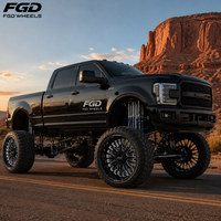 Jantes forgées FGD Pickup 8x170 Polishing 22x12 22x14x 24x12 24x14 26x12 26x14 Jantes en alliage forgé pour Ford F-350