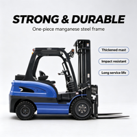 Chariot élévateur électrique contrepoids FENGTAI CPD-30 sur mesure, 3 tonnes, avec traitement de surface anticorrosion et capacité de travail variable
