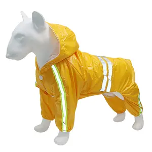Best Sale Pet Water Resistant Clothes Coat Reflective Dog Raincoats With OEM Service