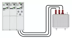 Commutateur de coupure de charge SF6 11kV/12kV pour unité de distribution annulaire (RMU) CCVV 11kV RMU CCVV - Product Image 6