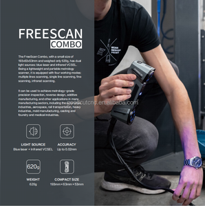 سيارات قوارب مسح عمل متعددة الوظائف هجينة ضوء فريسكان كومبو + 3D الماسح الضوئي سعر الوكيل مع الضمان - Product Image 2