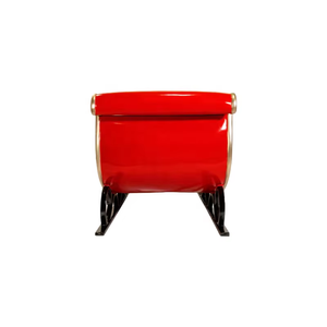 Escultura de trineo de Papá Noel de fibra de vidrio personalizada de alta calidad para decoración de vacaciones de Navidad comercial interior y exterior - Product Image 5