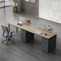 Bureau de direction au design moderne Poste de travail en bois durable pour le directeur et le personnel Assemblage facile pour la maison