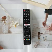 Control Remoto de Repuesto Compatible con Televisores Sharp GB345WJSA GB346WJSA 4T-C70BK2UD con Netflix y YouTube