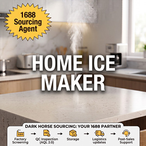 Máquina de Hielo Mini Totalmente Automática, Fácil de Limpiar, para Uso Doméstico y Comercial - Product Image 1