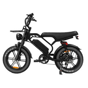 Bicicleta Eléctrica Fatbike V20 Limitada en Oferta, 250W, Urbana, con Bloqueo de Herradura, Batería de 48V 15.6Ah, Stock en la UE, Suspensión Doble, Híbrida - Product Image 1