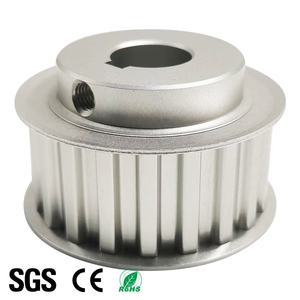 MXL XL L HTD 3m 5m 8m S2m S3m S5m S8mアルミニウムタイミングベルトプーリー製プラスチック鉄合金真鍮機械OEM - Product Image 1