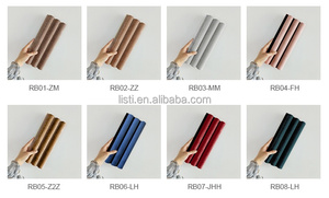 <span class=keywords><strong>Pannello</strong></span> decorativo Tambour semicerchio tondo scanalato in <span class=keywords><strong>legno</strong></span> a doghe <span class=keywords><strong>pannello</strong></span> in pelle scamosciata impiallacciatura Tambour pannelli acustici - Product Image 6