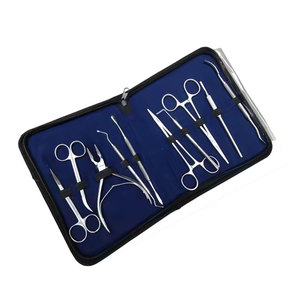 High Quality Stainless Steel Durable Medical Student Training <b>Kit</b> Best Selling Reusable Surgical Instruments <b>Suture</b> Surgical Set - Product Image 1