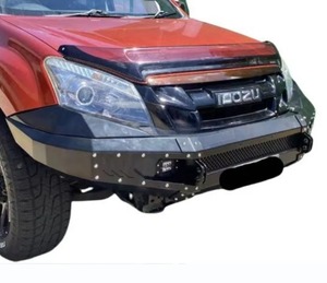Paraurti Anteriore in Acciaio per Isuzu D-Max 12-16, Bull Bar con Kit Luci Fendinebbia e Verricello, Montaggio a Bullone, Garanzia 1 Anno - Product Image 2