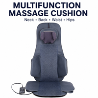 Nouvel Arrivage 2026 – Coussin de Siège Chauffant Portable et Pliable avec Massage Vibrant du Dos Réglable