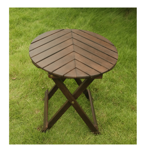 Table de pique-nique moderne de jardin, mobilier d'extérieur, balcon, table d'extérieur en bois massif, acacia, mobilier Minh Phuoc - Product Image 6