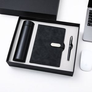 Complete Business Gift Package Featuring Notebook Insulated Cup and Pen Set in Sophisticated Presentation Box - Product Image 5