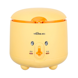 Mini đa chức năng Nồi cơm điện Trắng Xanh Vàng 0.8L với cơ thể nhựa cho thiết bị nhà - Product Image 3