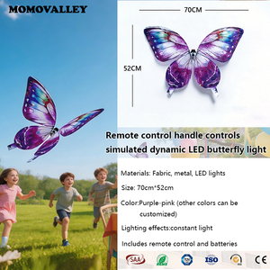 Momovalley Farfalla Volante Bionica con Ali a LED, Drone Telecomandato Staccabile per Decorazioni Matrimoni ed <span class=keywords><strong>Eventi</strong></span> - Product Image 3