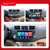 Toyota Highlander Lama, Layar Sentuh Kapasitif Besar, Kontrol Pusat Android, Navigator Mobil, Kamera Mundur, GPS, Mesin All-in-One