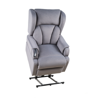 Fauteuil inclinable électrique en tissu, canapé inclinable motorisé pour personnes âgées, mobilier de salon