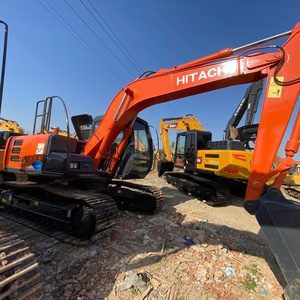 Excavatrice hydraulique sur chenilles d'occasion HITACHI ZX120 de 12 tonnes, moteur puissant et de haute qualité, pour l'aménagement paysager - Product Image 1