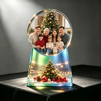 Ornements en cristal K9 personnalisés Neelpure 296316 pour la famille, les amis, les animaux de compagnie, cadeau de Noël, souvenir