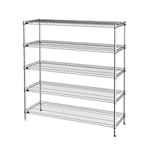 مصنع رفوف الأسلاك القابلة للتعديل الفولاذ المقاوم للصدأ بولتليس رف تخزين المعادن أصحاب شبكة التخزين ورفوف - Product Image 1