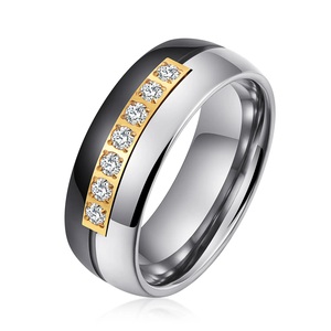 Custom Mode Sieraden Wolfraamcarbide Mannen Grote Maat Ringen Haan Ringen Zirkoon Wolfraam Sex Penis Ringen - Product Image 1