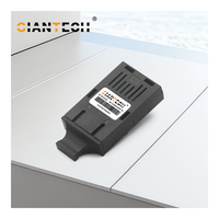 GIANTECH 1X9 Transceptor Módulo óptico 2M Puerto SC 5V Grado comercial RS232/RS422/RS485 Puerto serie a comunicación de fibra