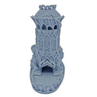 Vente en gros de tour à dés en forme de tête de dragon et de château, imprimé en 3D