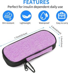 Estuche Refrigerador Portátil Impermeable de EVA para Insulina - Caja de Viaje Colorida para Pluma de Inyección, Bolsa Refrigerada con Múltiples Compartimentos Personalizable - Product Image 4