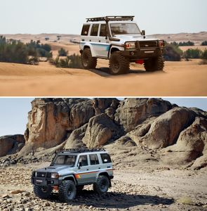 RGT SJY-EX86190 Simulación LC76 1/10 RC Eléctrico con Control Remoto 4WD Coche Modelo Escalador Crawler RTR 2.4GHz con Cambio de Dos Velocidades 200M - Product Image 6