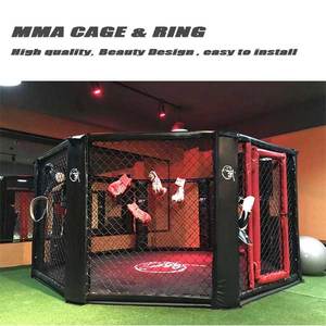 Vente d'usine BST SPORTS <span class=keywords><strong>Cage</strong></span> de lutte en acier, arts martiaux, MMA, mini <span class=keywords><strong>cage</strong></span>, <span class=keywords><strong>octogone</strong></span>, pas cher - Product Image 6