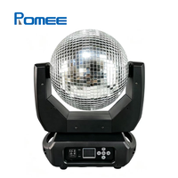 Lumière de boule miroir dynamique avec effets de réflexion rotatifs, contrôle DMX512 pour DJ, club, concert, événement, éclairage de scène