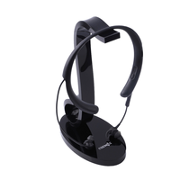 Présentoir de casque en acrylique de style personnalisé de couleur personnalisable portable simple et élégant