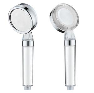 Pommeau de Douche Filtrant Haute Pression, Pommeau de Douche avec Filtre Vitamine C pour Déchlorer et Purifier l'Eau, <span class=keywords><strong>Coton</strong></span> Filtrant PP/Tiges en Fibre de Carbone - Product Image 3