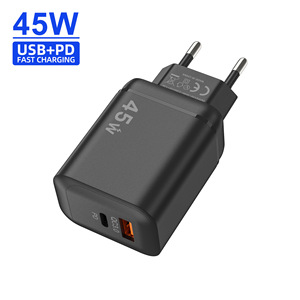 <span class=keywords><strong>Adaptador</strong></span> de Corriente de Carga Rápida AC20W con Carcasa Plateada en Aerosol, 5V2A12W, USB+PD QC3.0 para Teléfonos Móviles Android - Product Image 2