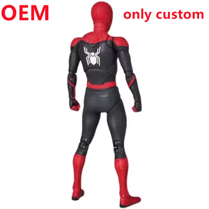 Personalizzato <span class=keywords><strong>Spiderman</strong></span> in PVC Mini Figure di film d'azione Marvel personaggio dei cartoni animati giocattolo per auto ornamenti scatola di imballaggio incluso - Product Image 5